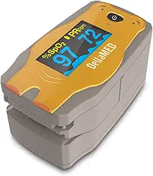 Oxímetro Pediátrico Digital Uso Infantil e Adulto Formato Ursinho Dellamed