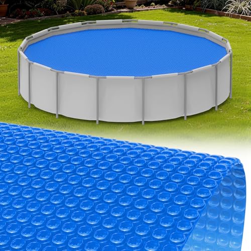 Cobertor Solar Redondo para Piscina 6 ft miniatura 1
