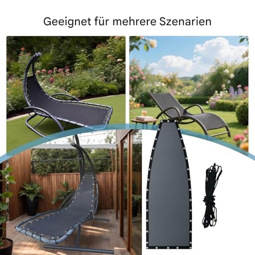 Asiento de repuesto para terraza balcón jardín cojín rectangular universal 5