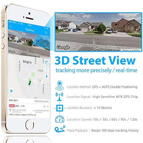 JIMI GT06E GPS Tracker for Vehicles 3G Car GPS Locator Real Time Positioning&Tracking for Personal/Fleet Management/Taxi/Motorcycle/Logistics Monitoring+ SOS + 27 Intelligent Alert - Thumbnail 3