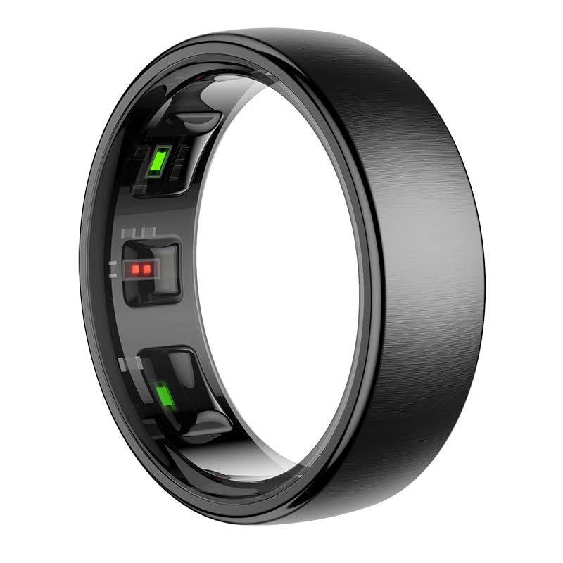 Smart Ring - Monitoraggio della salute e delle attività, monitoraggio del sonno, frequenza cardiaca, notifiche per gli appassionati di fitness