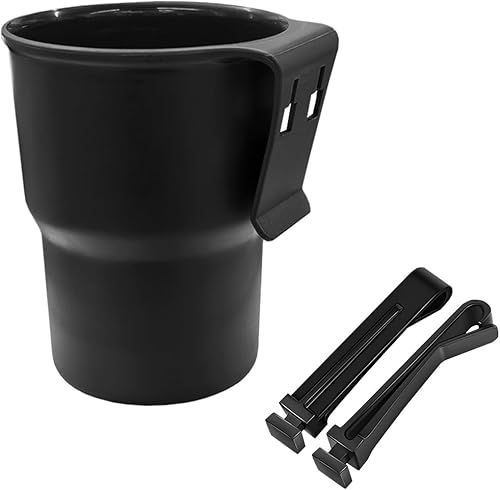 Portavasos colgante para automóvil, soporte multifunción para bebidas automático con clip de ventilación de aire, soporte de montaje de ventana