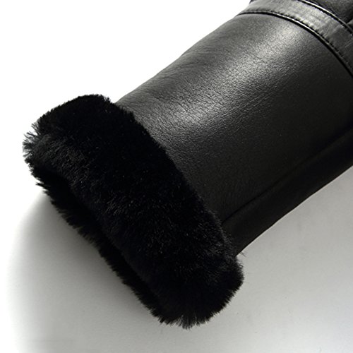 Mens Shearling Coat Men Aviator Jacket Pilot Jacket Mens Fur Coat B3 Sheepskin Outwear3