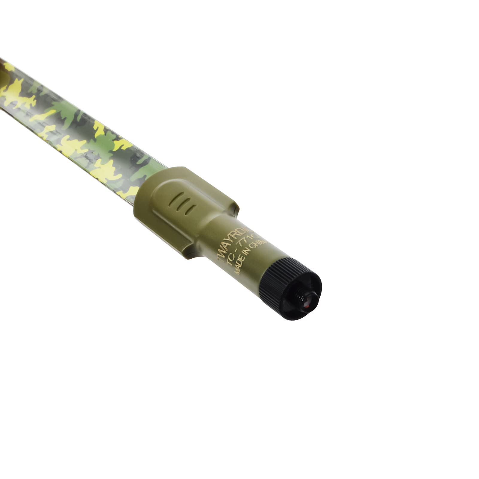 TWAYRDIO 50.5cm Escáner portátil Antena VHF/UHF Dual Band 144/430Mhz SMA-Female Antena para Kenwood TK-360 TK-370 Baofeng/Pufeng UV-5R BF-F8+ SMA Macho Jamón Radio Transceptor (camuflaje y verde)