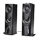 Audiocore AC955 2 in 1 2.0 PC-Lautsprecher mit Soundbar Funktion RGB-Hintergrundbeleuchtung Stereo-Lautsprecher 2x3W RMS AUX 3,5 mm USB-Stromversorgung