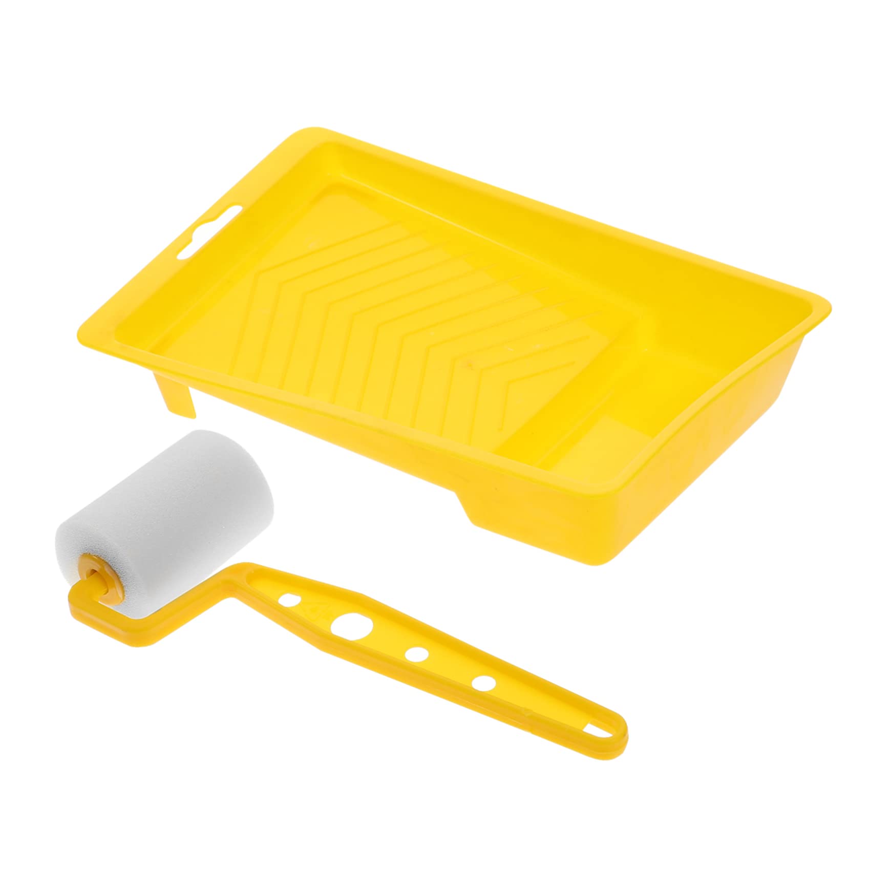 UPKOCH 4juegos Rodillos De Pintura Multifuncionales Para Diy Rodillo De Pintura Para Paredes Muebles y Techos Kit De Mango Agua