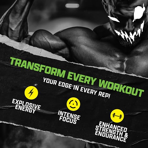 Image of Outrage Ultra HIGH STIM Pre-Workout Powder for Men | 400mg Caffeine, L-Citrulline, Beta-Alanine, Creatine | Extreme Energy, Focus, Strength & Endurance (30 Servings, Lemon Lime)