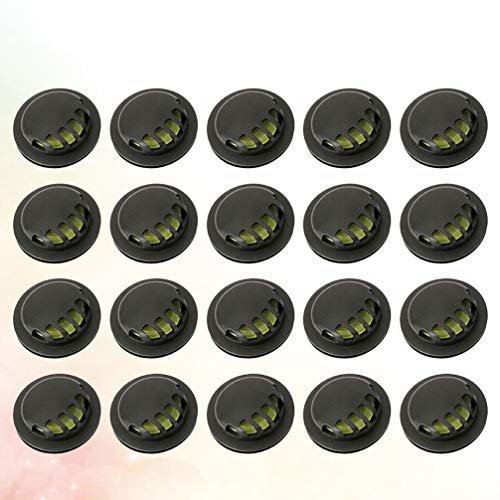 EXCEART 50 Pcs Válvulas de Cobertura de Rosto Anti Poluição Tampa de Rosto Filtro de Boca Filtro de