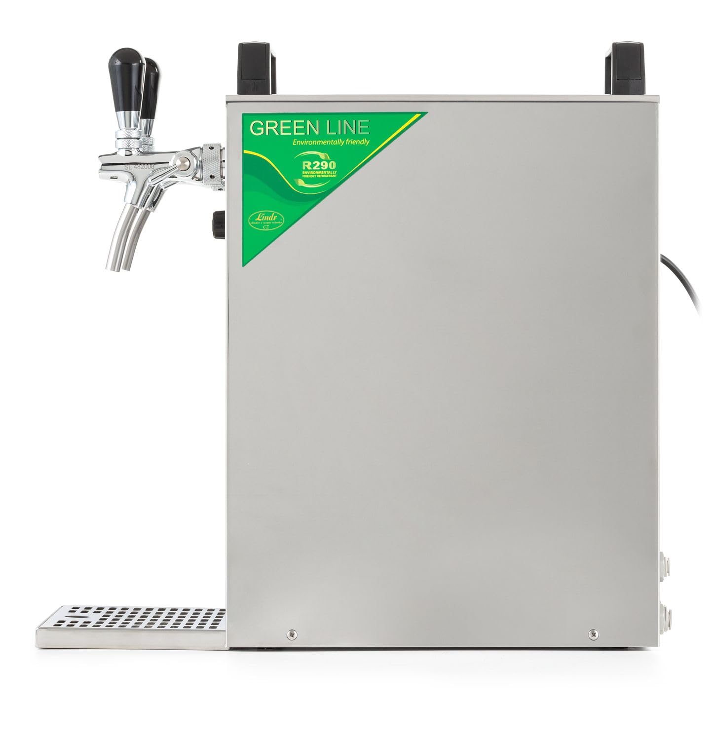 Spillatore birra con pompa a membrana Kontakt 40/K PROFI, dispenser birra, macchina per birra 2-linee, 50 litri/h - Green Line