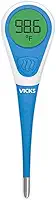 Vicks Termômetro digital ComfortFlex – Leituras precisas e codificadas por cores em 8 segundos – Termômetro digital para uso oral, retal ou embaixo do braço