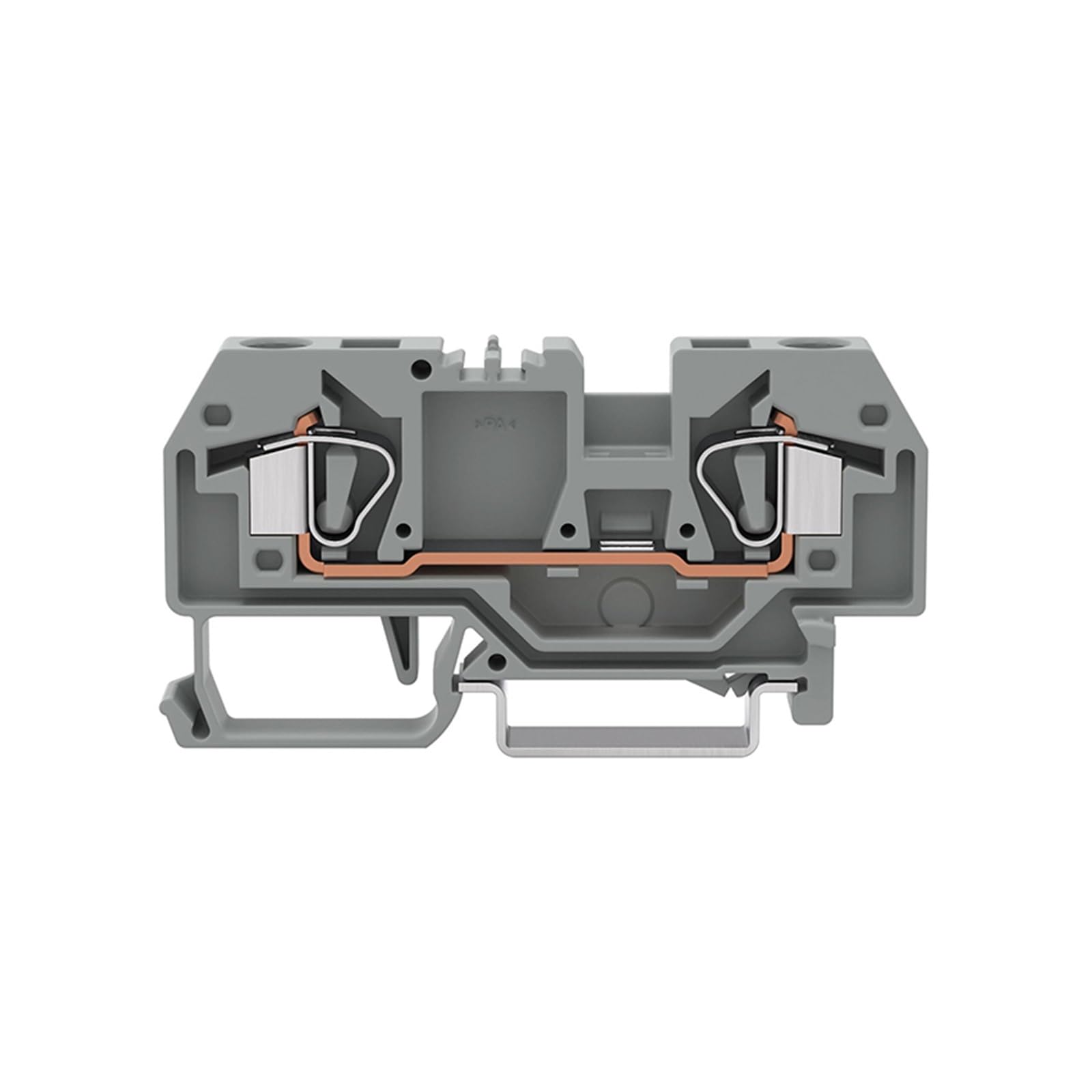 Bloque de terminales de 2 cables tipo borne de paso industrial 282-902 2