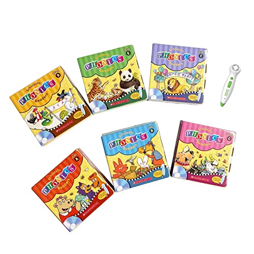 Scholastic Phonics Readers 子供向けフォニックス 72冊セット CDと音声ペン付き