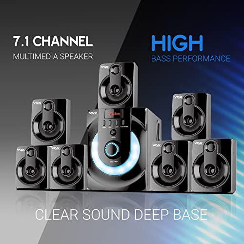 Image of Vox V7171 Home Theater 7.1 Speaker System (BT, Aux, USB and FM Connectivity)