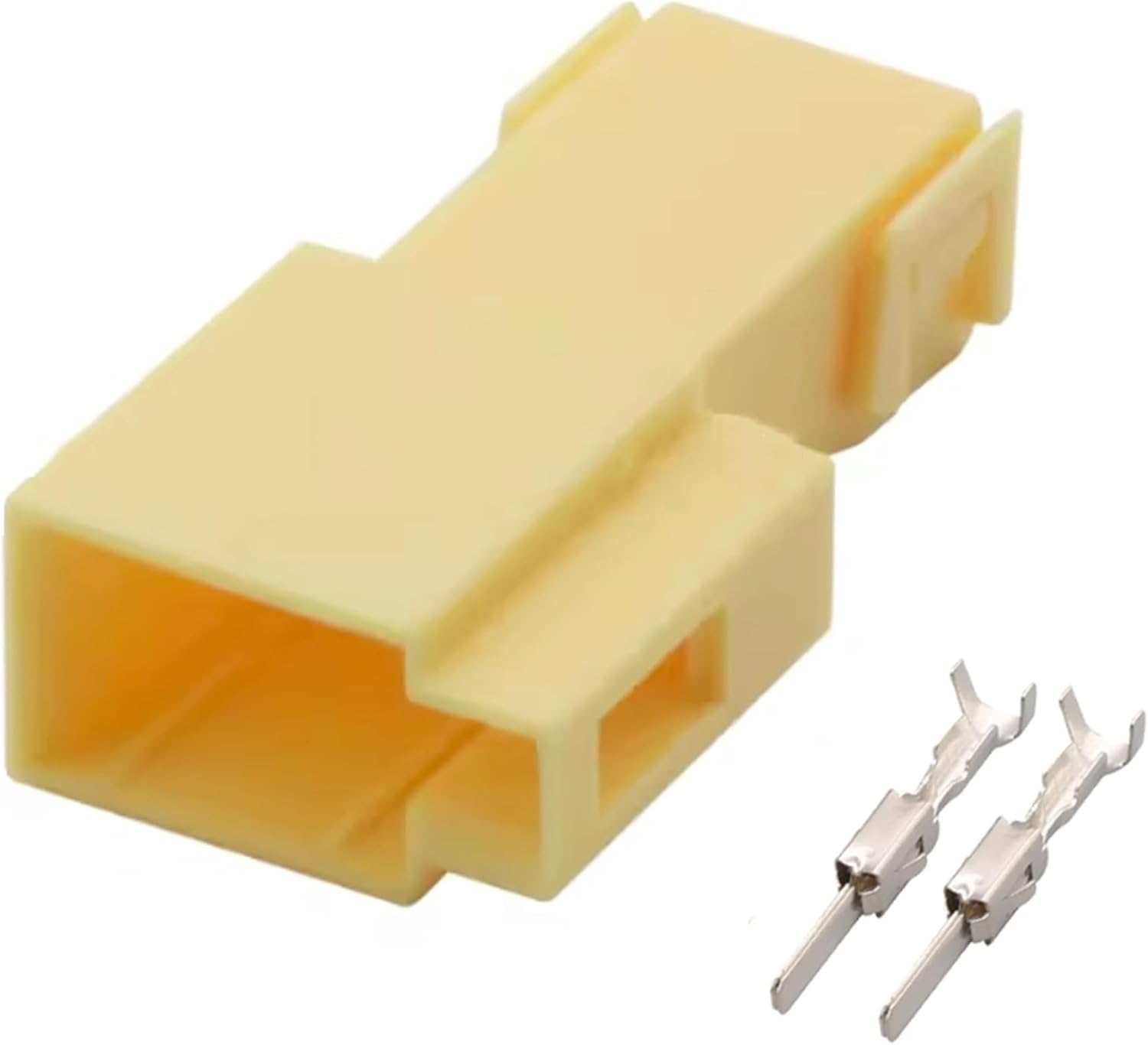 1 Set 2 Pin 2.8mm Car Inner Chamber Light Plug Wiring Harness Automotic Male Female Connector 191906231A 1H0906712(2Pin Male Wire,10 Pcs)