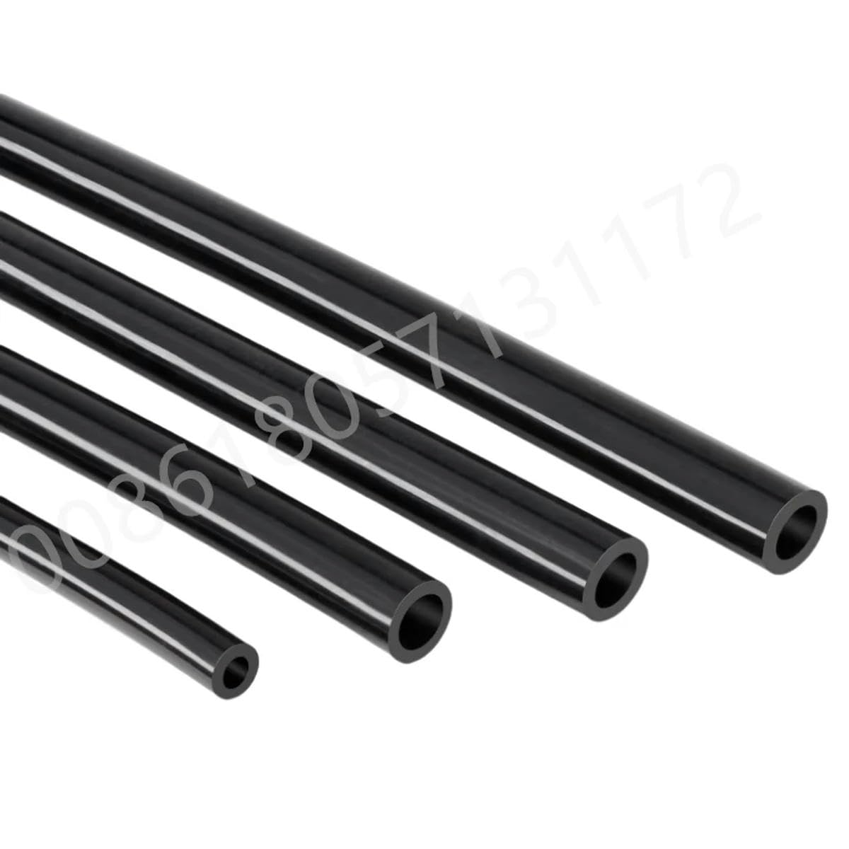 Silikonschlauch, temperaturbeständig, 2 Meter, schwarz, 200 cm, Außendurchmesser 14 x Innendurchmesser 12 mm