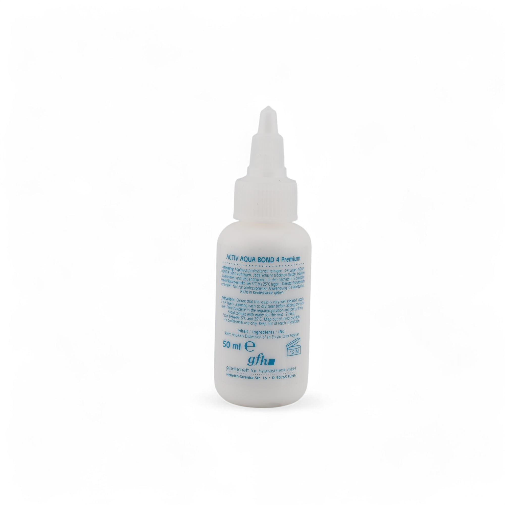 ACTIV Aqua Bond 4 Premium 50 ml Fissaggio Permanente Parrucche Toupets
