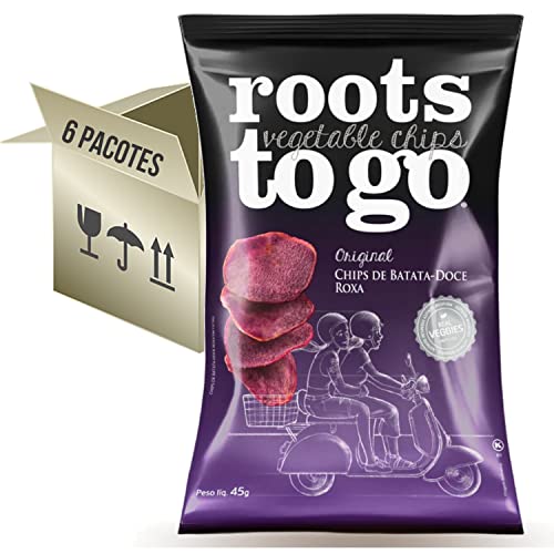 12x Chips Batata-Doce Roxa Roots To Go 45g