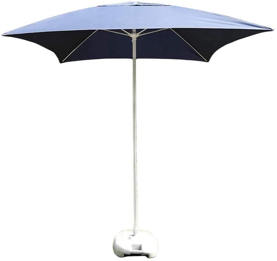 Sombrilla de patio y jardín cuadrada de 6.6 pies con protección UV