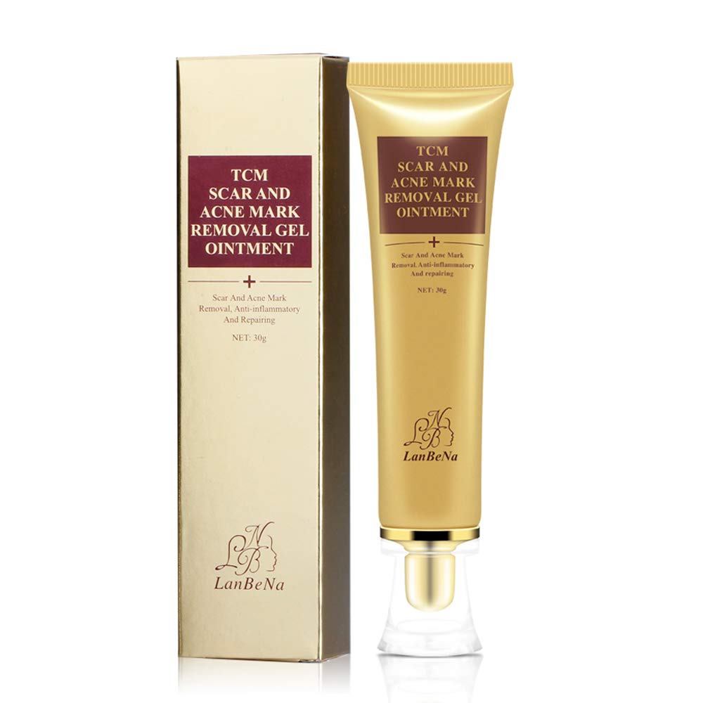 LANBENA Acne Scar Removal Cream Against Black Dots Scar Removal Facial Blackhead Acne Treatment