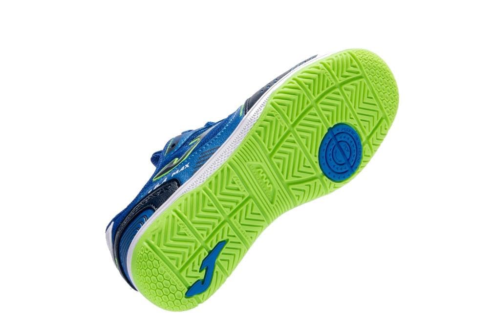 Zapatillas fútbol Sala Joma MAX JR 2604 Royal Indoor para niño