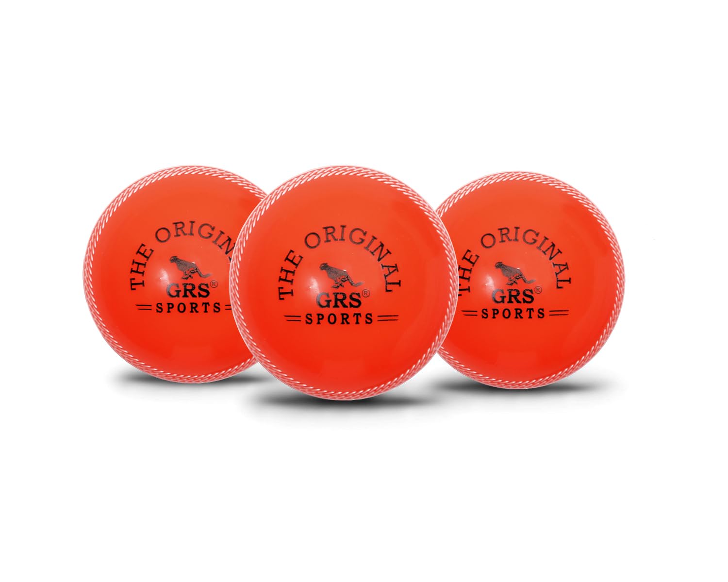GRS T-20 PVC Cricket Soft Balls Recommended for Indoor/Outdoor Street, Beach & Cricket (Pack of 3)(Orange) Tournament Ball-picture-26