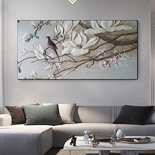 Peinture toile paysage pour une ambiance zen dans votre chambre KEBIA