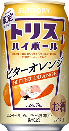 サントリー トリスハイーボール缶 (ビターオレンジ) [ ウイスキー 日本 350ml × 24本 ]