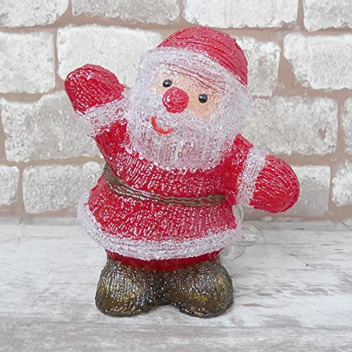 クリスマス☆イルミネーション☆サンタ 楽天市場】LEDクリスタルプレゼントサンタ BIG WG-23318 クリスマス