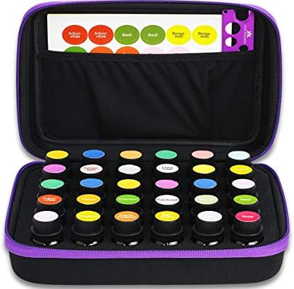 Essential Oil Spa Storage System for 30 Bottles holds 10 15 ml - Holds Young Living & Doterra Containers