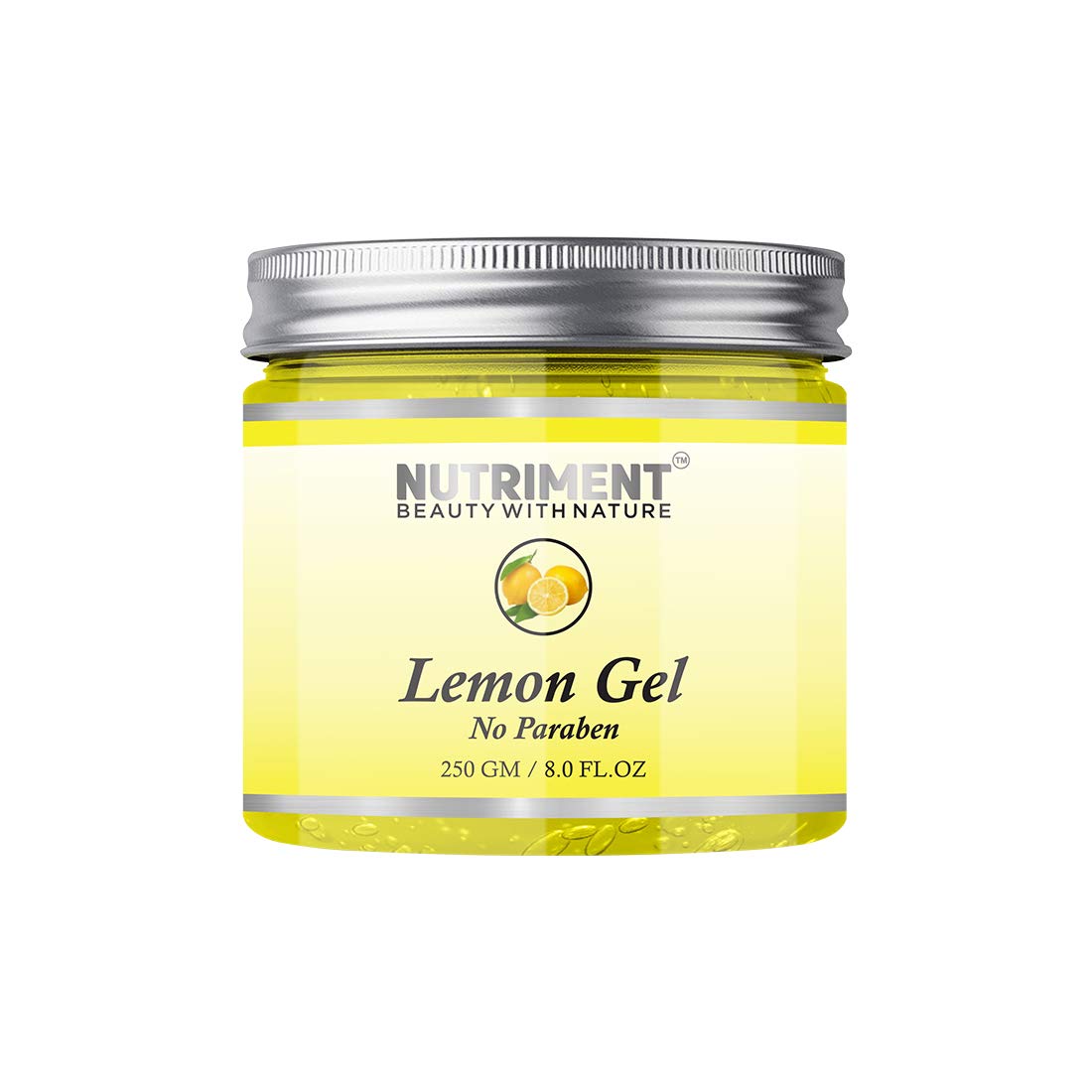 Gel 250gm for smoother and Softer Skin Reduces Unattractive marks and improves Blood Circulation Clear out dirt Nourishes Regulate Sagging Skin Suitable For All Skin types., Lemon