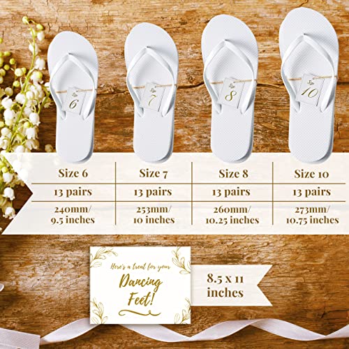Orca Bulk Flip Flops For Wedding Guests | 52 Pack Wholesale Wedding Sandals4