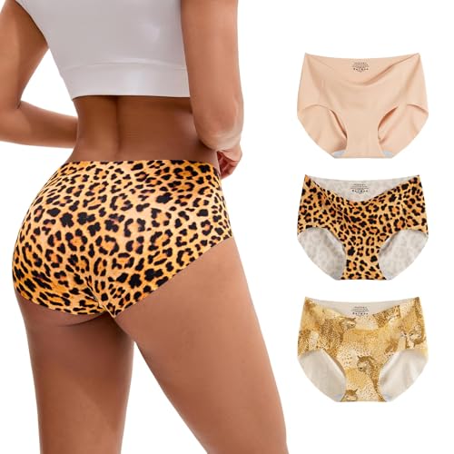 Image of INNERSY Women's Seamless No Show Hipster Panties Invisible Light Underwear 3-Pack