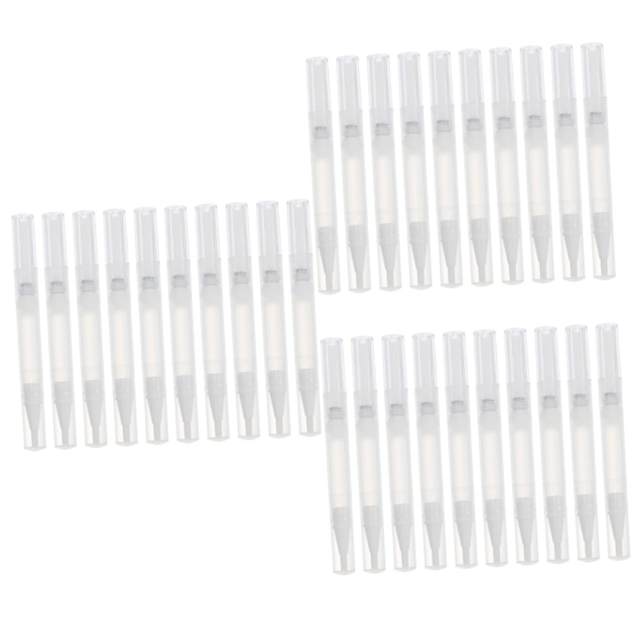 Baluue 30stücke Transparente Nagelölstifte Nachfüllbare Kosmetikbehälter Für Nagelpflege Und Make-up Für Nail Art Cuticle Oil Und Ätherische Öle