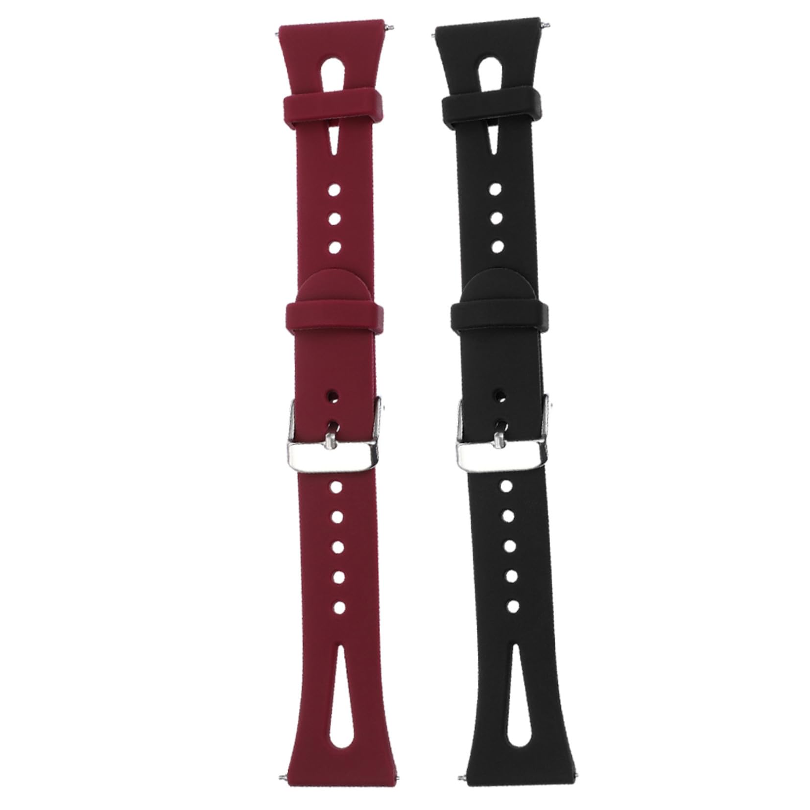 jojofuny Decora L'Orologio Con Cinturino In Silicone Da 2 Pezzi