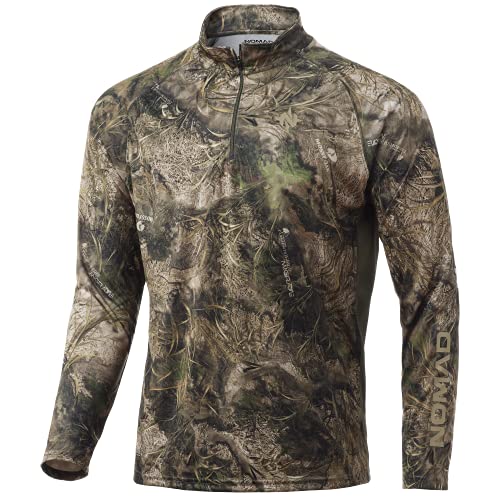 Nomad Men's Pursuit 1/4 Zip Pullover | Jacket W/Moisture Management