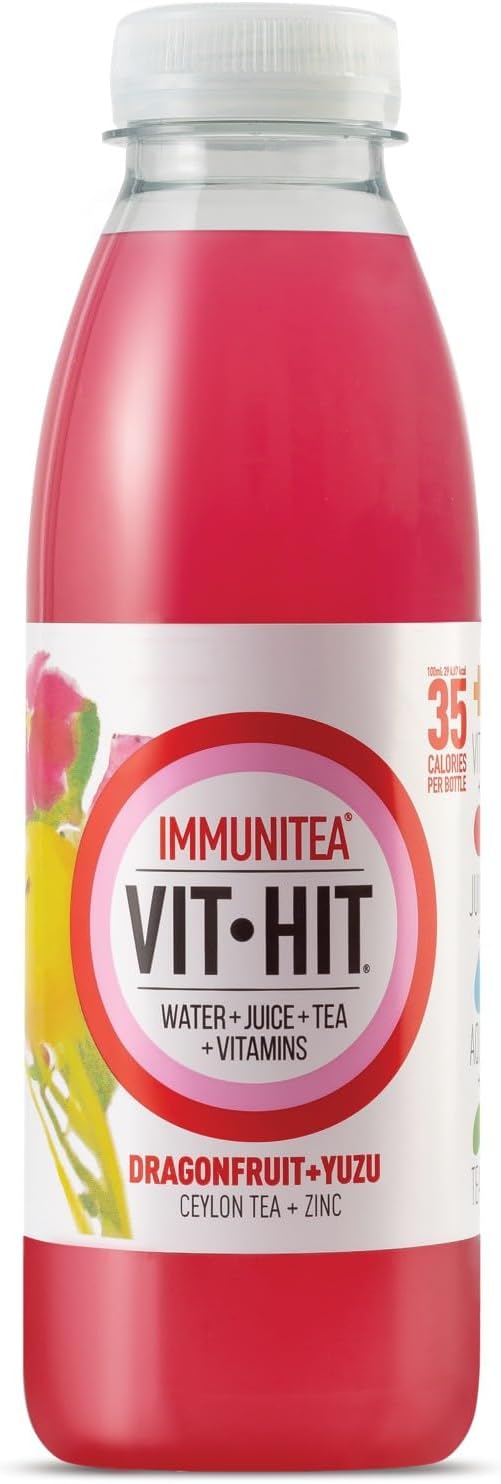 Vit Hit Immunitea Dragonfruit + Yuzu 500ml