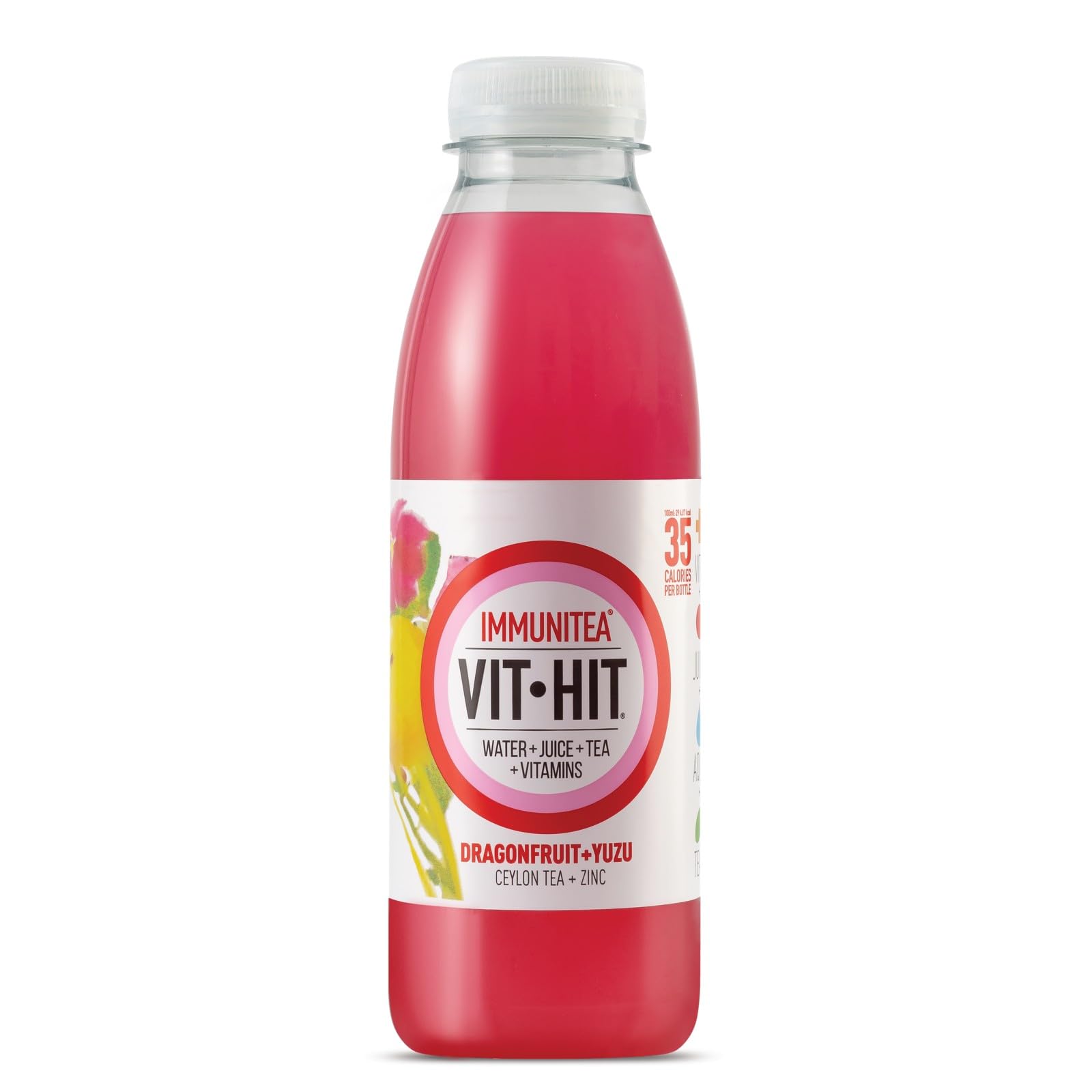 Vit Hit Immunitea Dragonfruit + Yuzu 500ml