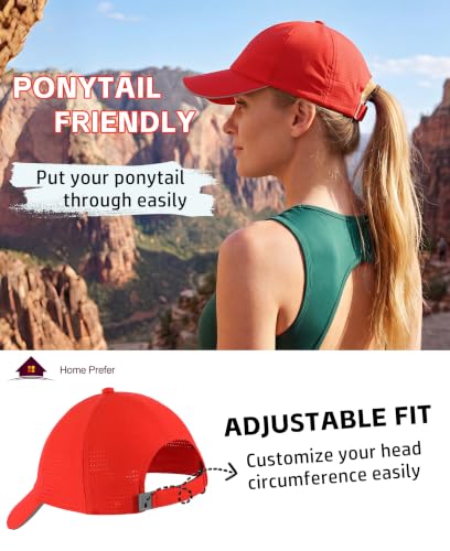 Image of Home Prefer Reflective Water Repellent Quick Dry Airy UPF50+ Sun Hat for Men Women Outdoor Sports Baseball Caps Unisex
