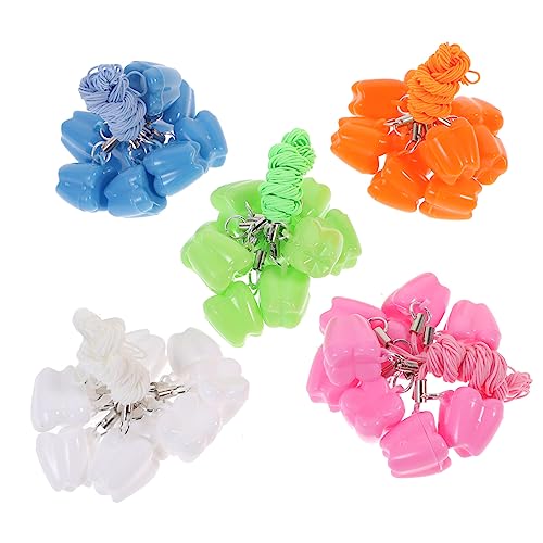 GALPADA 50Pcs Tooth Keepsake Box Durable Storage Organizer for Teeth Chic Design for Boys Shower Birthday present Colors