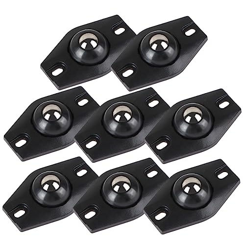 NIYANGLE 8 Piezas Ruedas autoadhesivas polea pegajosa de rotacion ruedas giratorias as de electrodomésticos palo sobre as con as a universal mini a aparato eléctrico