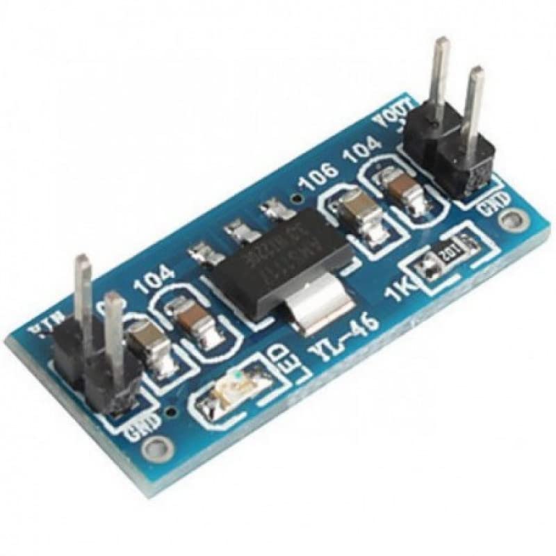 Super Debug AMS1117-3.3V Fixed Voltage Regulator with soldered pins Input 4.5-7V Output 3.3V(2-Piece) (B09X9ZRRWV) Amazon Price History, Amazon Price Tracker