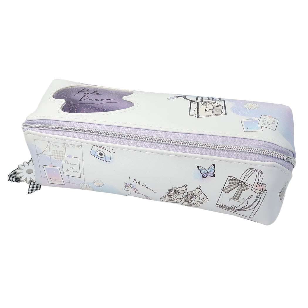 Amazon.co.jp: [筆箱]スリムターンオープン ペンケース/PALE