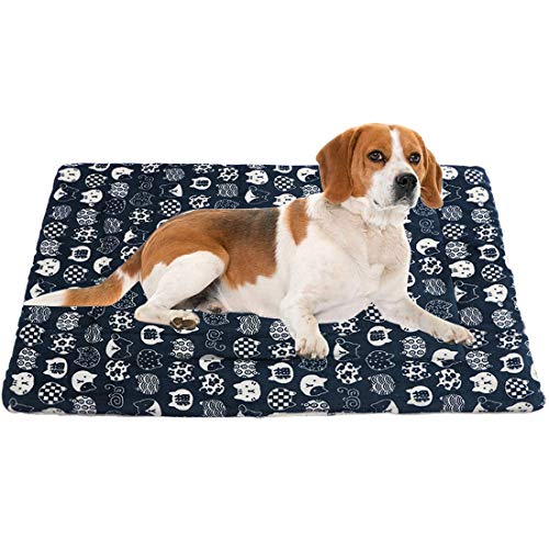 Bidason ペットクッション ペット マット ふわふわ あったか 犬マット スクエア型 ペットベッド 洗える 可愛い 保温布団 小中大型犬用 柔らかい ぐっすり眠る 快適 寒さ対策 ペット用ソファー サイズ選択可 カラー選択可