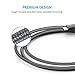 Anker Powerline+ Micro USB (3ft) The Premium and Durable Cable [Double Braided Nylon] for Samsung, Nexus, LG, Motorola, Android Smartphones and More (Black)