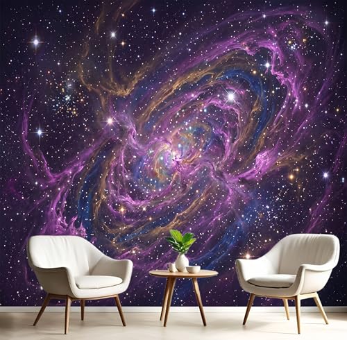 Papier peint vortex de nébuleuse mystérieuse pour agrandir votre espace - 3