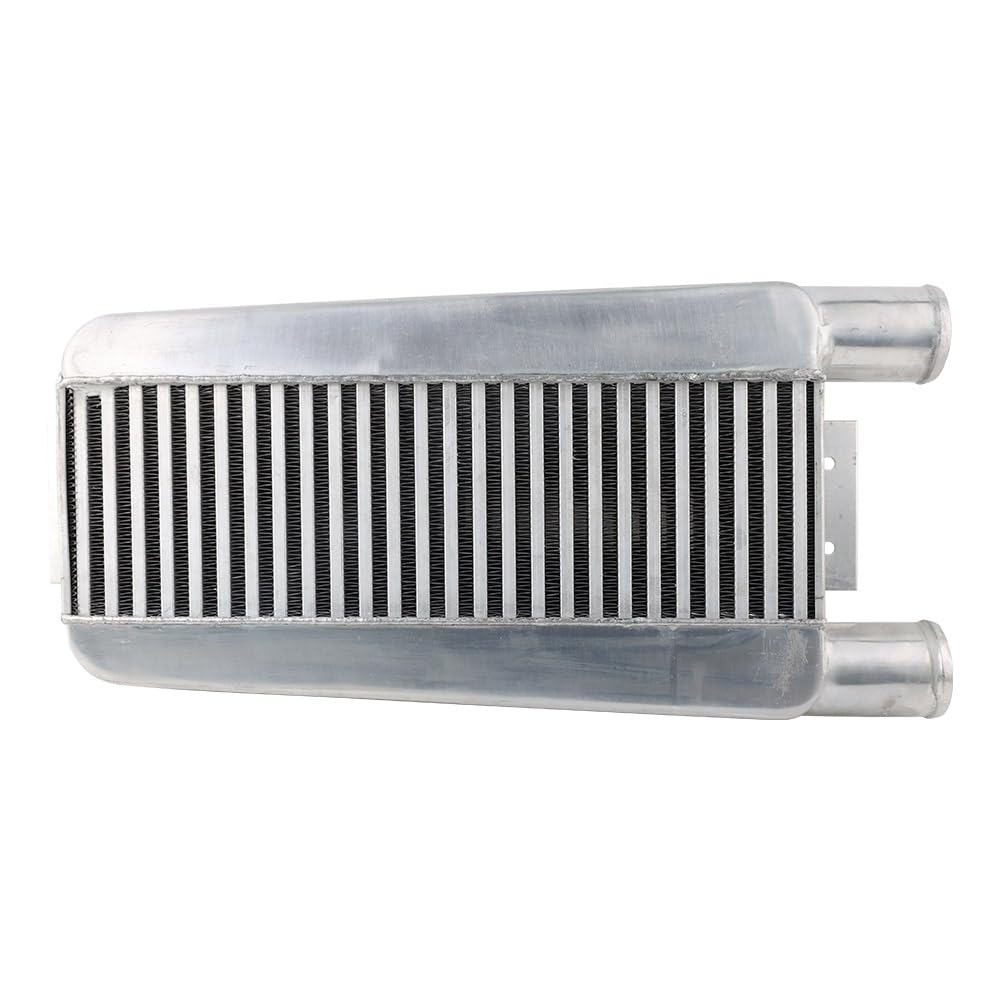 Chłodnica turbiny Aluminiowy 3-calowy intercooler 24"x11" x3" Mocowanie Turbo Aluminiowy intercooler z tej samej strony 2,5" Radiator płytowy