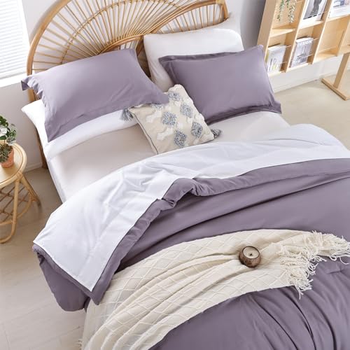 Image of weigelia Queen Comforter Set with Sheets - 7 Pieces Bed in a Bag Queen