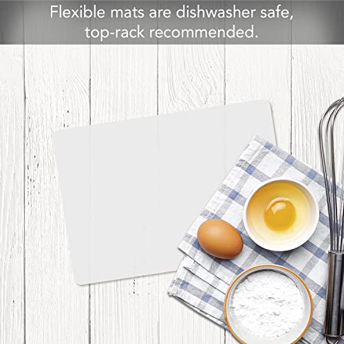 Set de 4 tableros de cortar flexibles 12 x 9 pulgadas miniatura 6