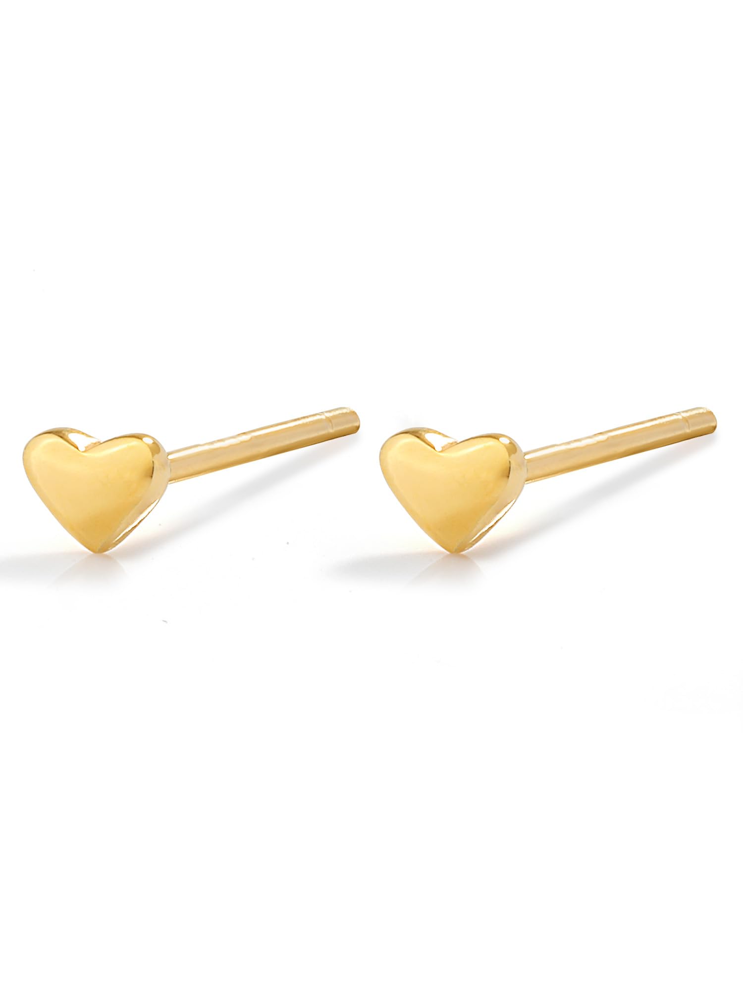 S925 Sterling Silver Earrings, Hypoallergenic Stud for Women &amp; Men