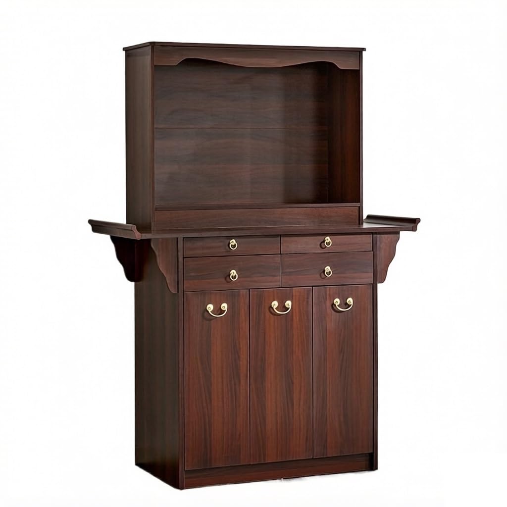 ZENY896V Mandir Zen Altar Cabinet Console Table shrine altar